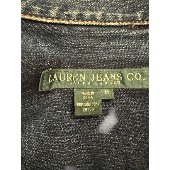 Ralph Lauren Jean jacket great blue wash size m - Picture 7 of 8
